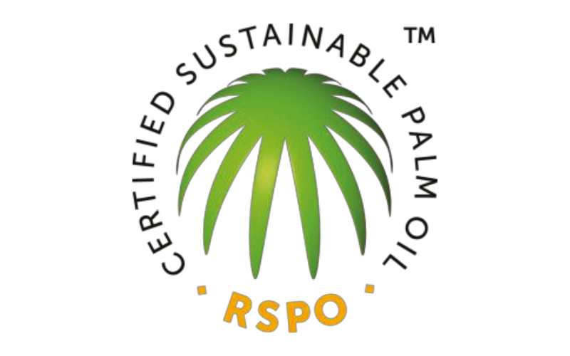 Logo Certificação Certified Sustainable Palm Oil - RSPO